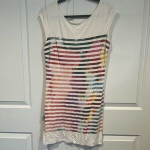 Desigual Multicolor Striped Dress